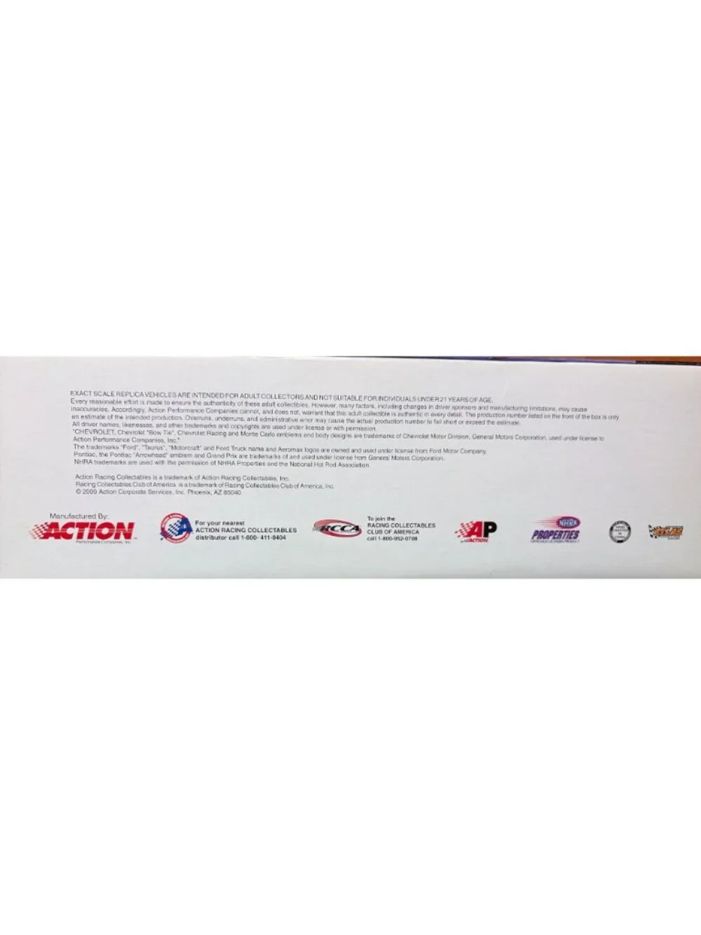 Action Racing Collectibles MBNA 1:24 Scale Top Fuel Dragster Model Limited Edit.